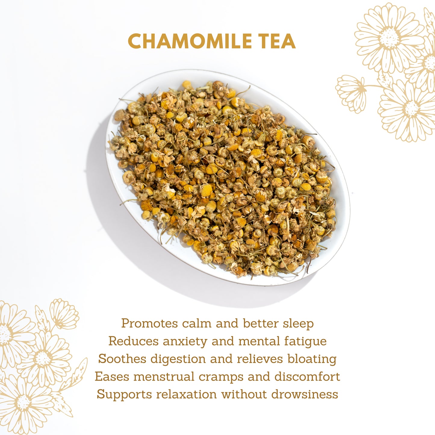 Chamomile flower Tea