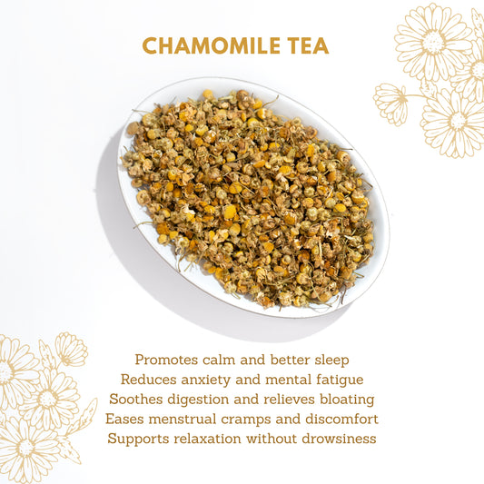Chamomile flower Tea