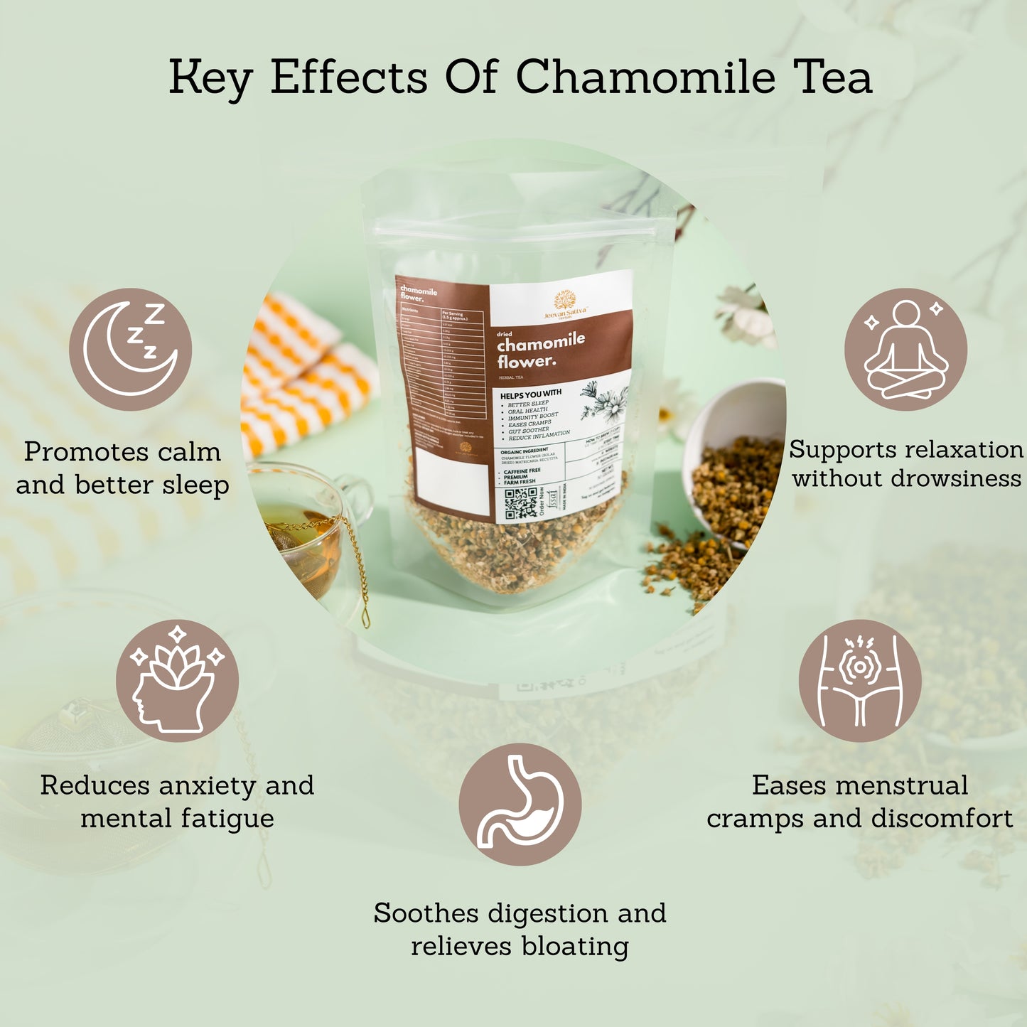 Chamomile flower Tea