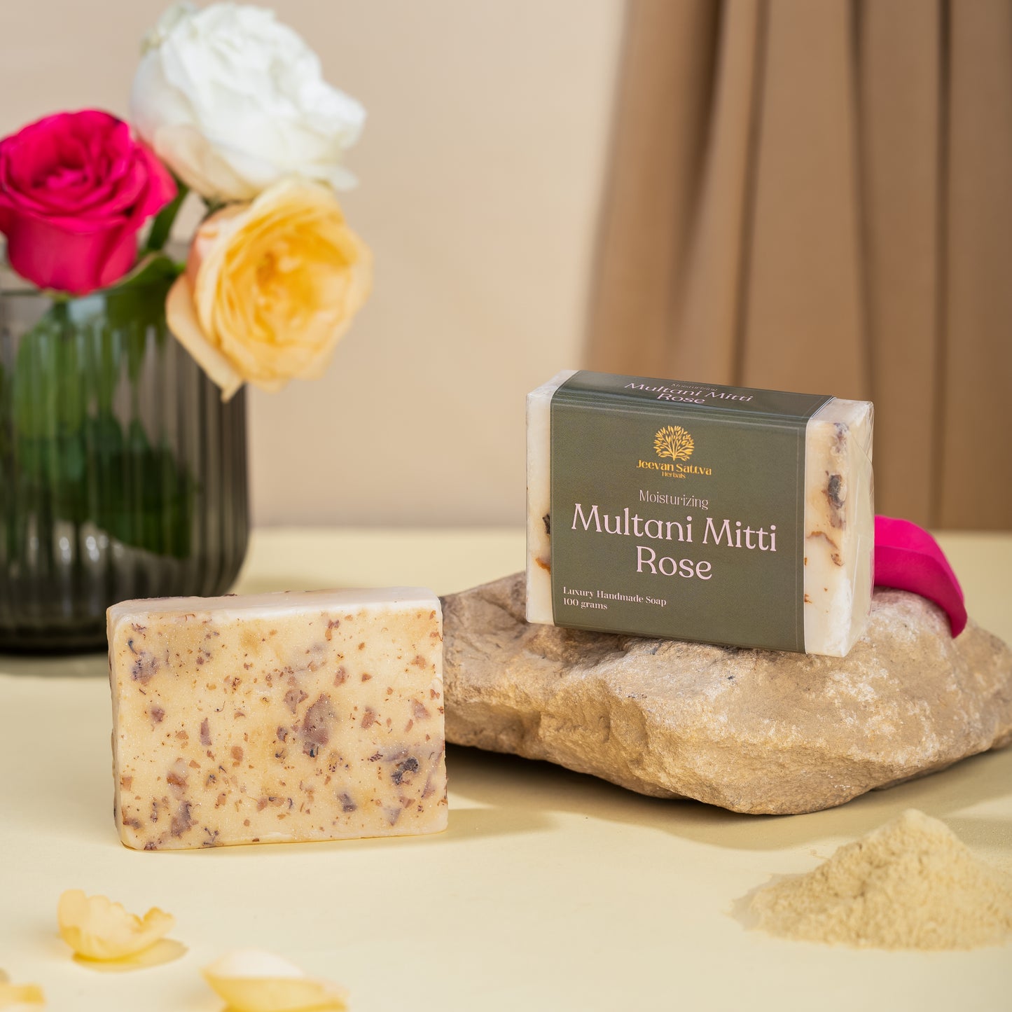 Multani Mitti Rose Soap