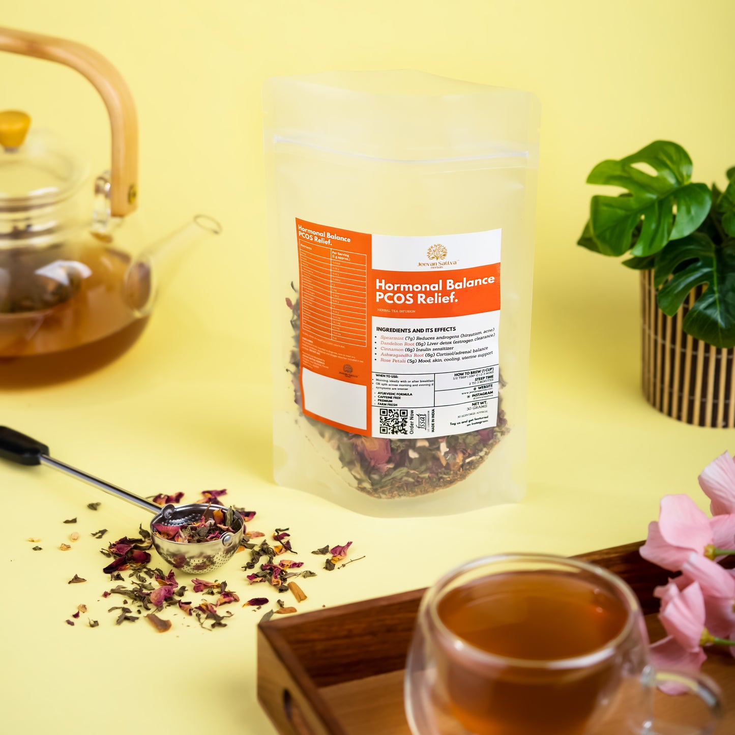 Hormonal Balance PCOS Relief Tea